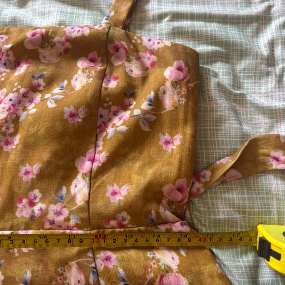 Lulus NWT Sunny Posture Floral Sleeveless Midi Dress - Picture 8 of 11